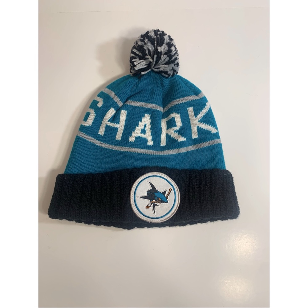 Nhl hockey team beanie sharks